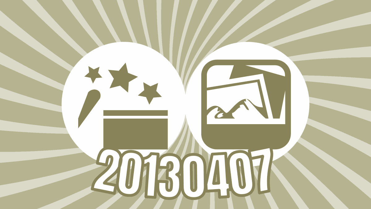 Nimi Visuals and Nimi Places 20130407 released.