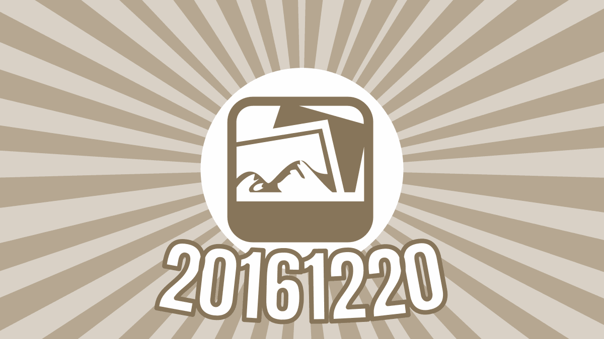 Nimi Places 20161220 released.