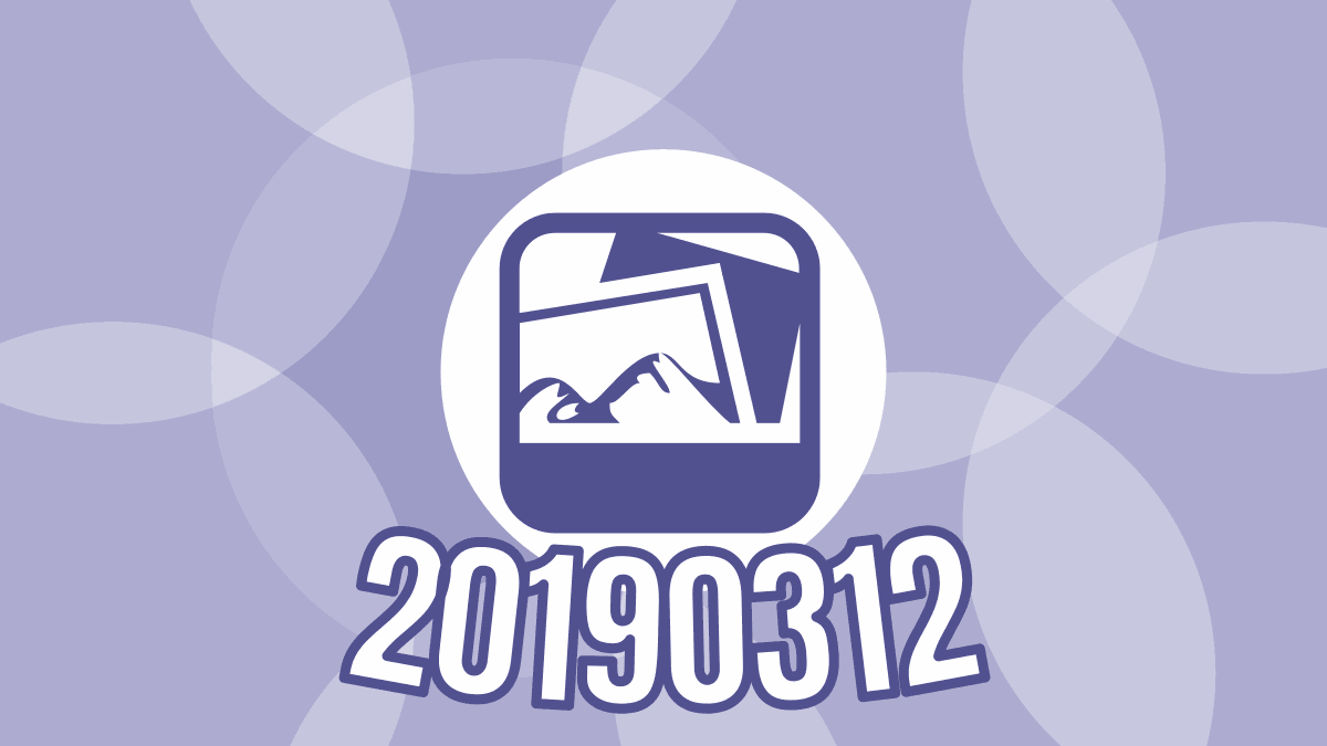 Nimi Places 20190312 released.