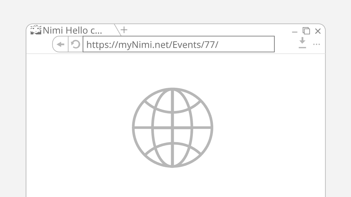 Browser interface with active tab: "Nimi Hello changes".